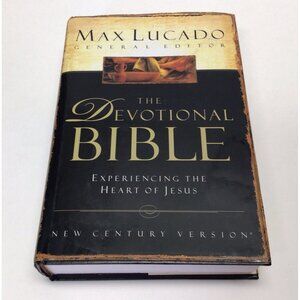The Devotional Bible Experiencing the Heart of Jesus Max Lucado Hardcover NEW
